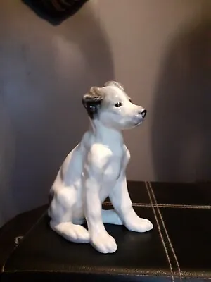 Buy Vintage Russian Porcelain Dog Figurine. Made In USSR  • 40£