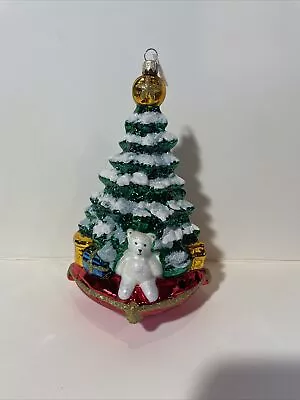 Buy Glassware Art Studio Poland 6.5” Christmas Tree Ornament  • 18.97£