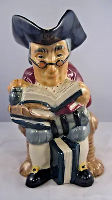 Buy The Town Clerk Toby Jug.Roy Kirkham Staffordshire.Hand Painted Character.Ledgers • 6.95£