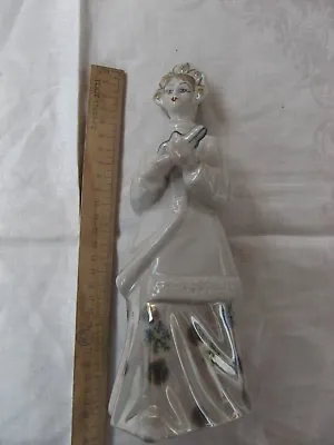 Buy Antique 1970 Soviet Russian Porcelain Figurine Snow Maiden USSR Snow-Girl Figure • 26.04£
