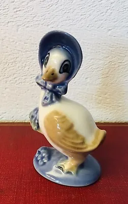 Buy Vintage 1960s Szeiler Porcelain Mrs Duck Figurine - Great Condition • 6£