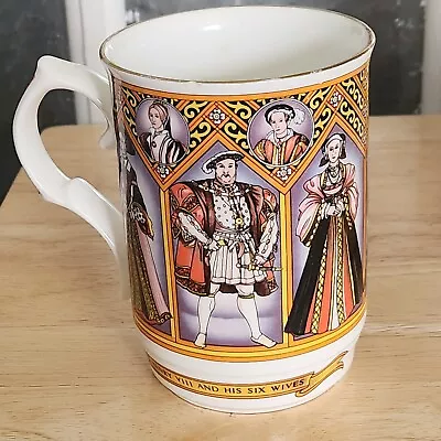 Buy James Sadler- King Henry VIII And His Six Wives Fine Bone China Cup. England. • 14.99£