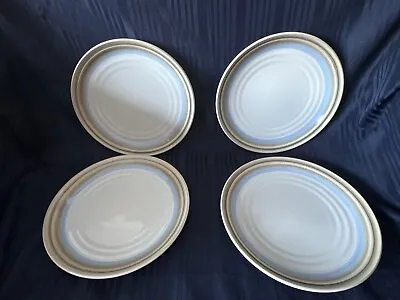 Buy Vintage Noritake Painted Desert Stoneware Dinner Plates Set Four (4 Discontinued • 28.35£