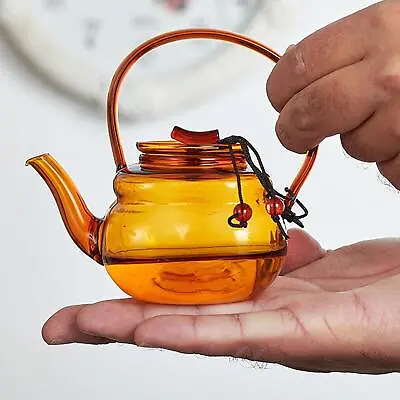 Buy Borosilicate Glass Chinese Teapot Tea Kettle Heat Resistant • 14.24£