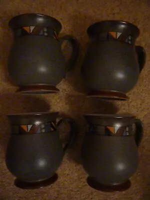 Buy 4 X Denby Marrakesh Craftsman Mugs - NEW • 75£
