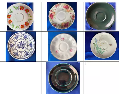 Buy Replacement Vintage SAUCERS. Brand Names. Various Patterns. FREE Post. • 6£