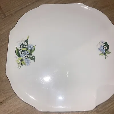Buy Vintage Lord Nelson Pottery, England Plate. Lilly Of The Valley 1172 • 7.99£