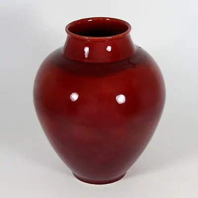 Buy Large French Sevres Paul Milet Ceramic Vase Ox Blood Red Sang De Bœuf • 422.70£