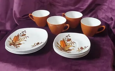 Buy Cornfield John Russell For Midwinter Tea Service For 4 Mugs Saucers Side Plates • 28£