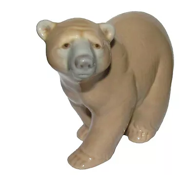 Buy Lladro Ornament Figurine Wildlife  ' Standing Brown Bear '    1st Quality (8032) • 45£