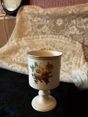 Buy Flora Keramiek Gouda, Holland Vintage Ceramic Goblet 1970's • 8£