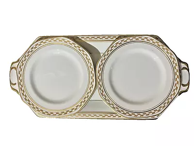 Buy Vintage Solian Ware Soho Bone China Sandwich Set 7 Piece Tray Side Plates Mint • 29.99£