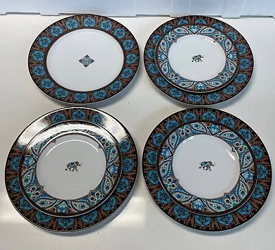 Buy 7 Vera Bradley Dinnerware - Java Blue - Plates (dinner: 4) (salad: 3) • 42.76£