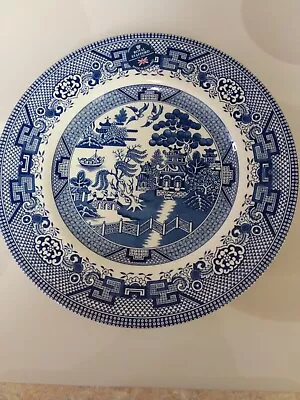 Buy Set Of 4 NEW ROYAL STAFFORD  China Blue Willow Dinner Plates 11” Made In England • 54.94£