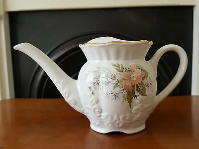 Buy Maryleigh Pottery Stafforshire Pitcher With Long Spout Floral Pattern 12cm H • 9.50£
