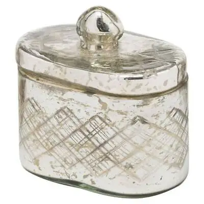 Buy Silver Foil Trinket Jar With Lid • 12£