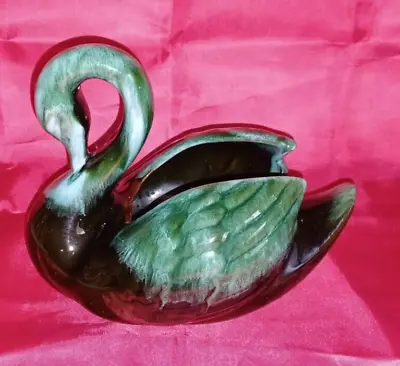 Buy Vintage Canadian Blue Mountain Pottery Swan Decorative Collectable • 7.95£