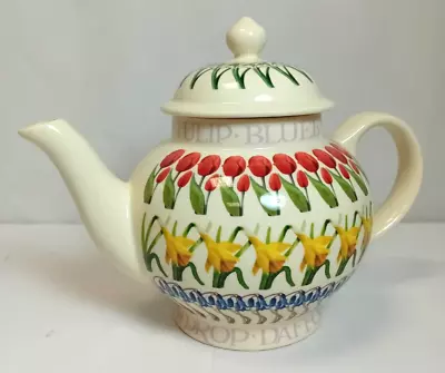 Buy EMMA BRIDGEWATER Typography & Flower Themed Teapot - LARGE • 16.51£