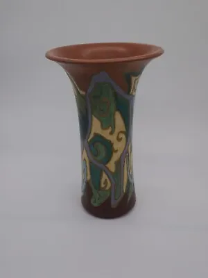 Buy Gouda Pottery 1944 Breetvelt Art Deco Vase • 65£
