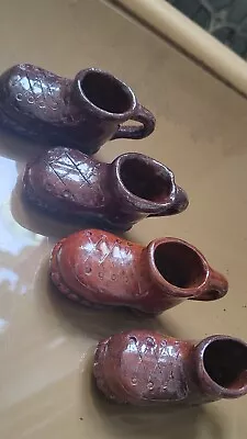 Buy Pottery Glazed Boot Shot Liqueur Cups • 10£