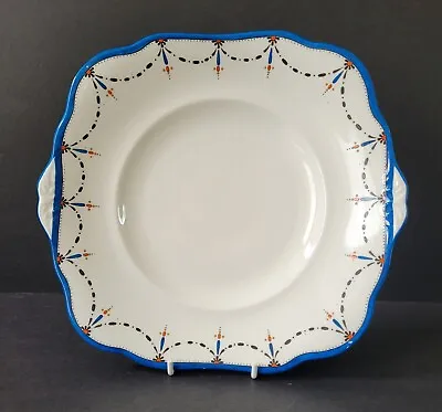 Buy Vintage  Grafton Cake Plate Hand Painted  Fine Bone China  1930 • 8£
