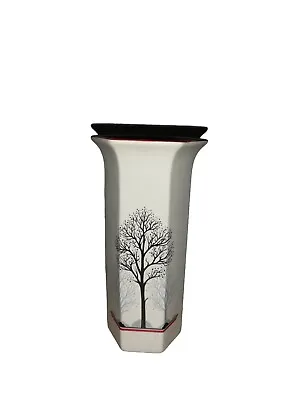 Buy Vintage Rare Manhattan Trees By Royal Winton Hexagonal Vase   • 7£