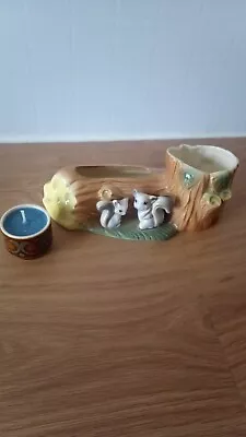 Buy Hornsea Pottery - Vintage Trunk And Squirrels Ornament/Brontë Egg Cup • 1.99£