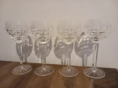 Buy Set Of 4 Waterford & Stuart Crystal Kylemore Wine Hock Glasses Perfect  • 189£