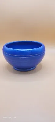 Buy Vintage Col Bolt Blue Prinknash  Calday Pottery Small Bowl 6 Cm Diameter 6 Cm • 9.99£