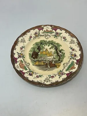 Buy Masons Leeds English China Plate Copper Luster Plate 9.5  Decorative  #RA • 5.66£