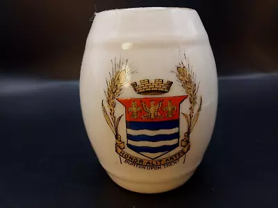 Buy Crested China - BURTON UPON TRENT Crest - Beer Barrel - Late Foley Shelley China • 7£