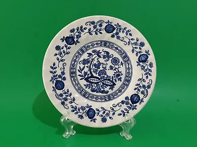Buy Crown Clarence Blue Onion Bread & Butter Plate - Set Of 3 • 17.31£