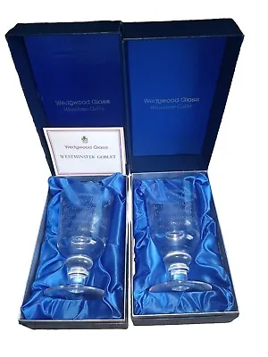 Buy Wedgwood Glass Lead Crystal Royal Coronation Silver Jubilee Westminster... • 18.99£