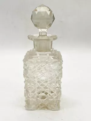 Buy Vintage Boots Glass Cut Design Ladies Perfume Scent Bottle • 22.99£