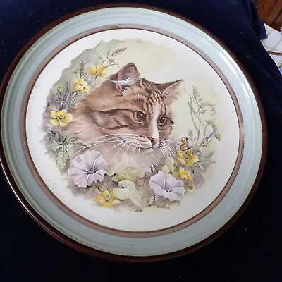 Buy Purbeck Pottery Poole, Cat Plate • 6£