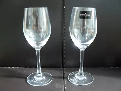 Buy Pair Dartington Crystal   Dessert Wine / Bar Port   Glasses       Marked To Base • 10£