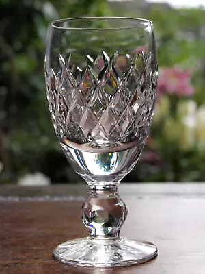 Buy Waterford Crystal Boyne Sherry Glass Mint Vintage Signed, 4 1/4  Tall • 15£
