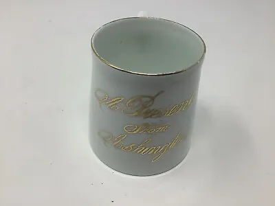 Buy Antique Royal Albert Crown China Mug A Present From Ashington Gilt Lettering • 6.50£