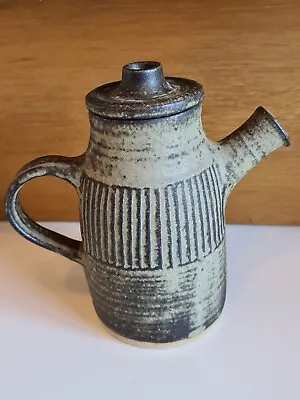 Buy Vintage Tremar Cornwall Studio Pottery Stoneware Tea Coffee Pot • 25£