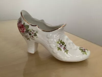 Buy James Jent, Old Foley, Harmony Rose Pattern China Shoe, Very Decorative,Vintage • 7.99£