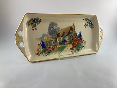 Buy Bursley Ware - Vintage Country Cottage Tray • 20£
