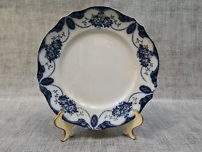 Buy Antique Leighton Pottery B & L Loraine Flow Blue Plate #39 • 19.99£