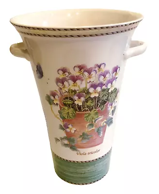 Buy Wedgewood 1997 Queen's Ware 'sarah's Garden' Vase • 47.44£