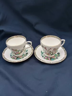 Buy 2 Duchess Bone China Cups & Saucers In Excellent Condition  • 12.99£