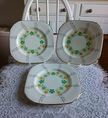 Buy Delphine Hand Painted China Tea Plate, Pattern Number 1718 • 3.50£