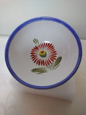 Buy Vintage French Faience Bowl, Quimper Brittany, J Henriot 1968-1984 • 18£
