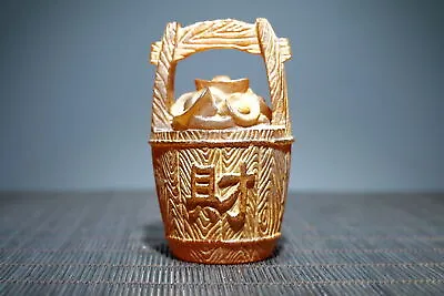 Buy Old Collection Statue Glass Ornaments A Barrel Of Gold Ornaments • 37.25£