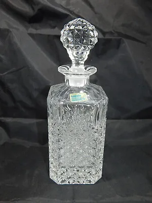 Buy Vintage Lausitzer Lead Crystal Decanter Made In DDR • 19£