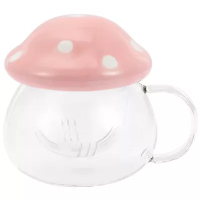 Buy  Mushroom Ceramic Mug Ceramics China Teapot With Infuser Cup Cute • 22.98£