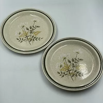Buy Royal Doulton ’Will O'the Wisp’ 2 Lunch/Salad Plates 22cm • Lambethware • 1977 • 17.99£